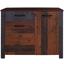 Kommode Ontario Ontk02 - Dunkelgrau/Eichefarben, MODERN, Holzwerkstoff (116,5/86/41,5cm) - Ombra Kommode Ontario Ontk02 - Dunkelgrau/Eichefarben, MODERN, Holzwerkstoff (116,5/86/41,5cm) - Ombra