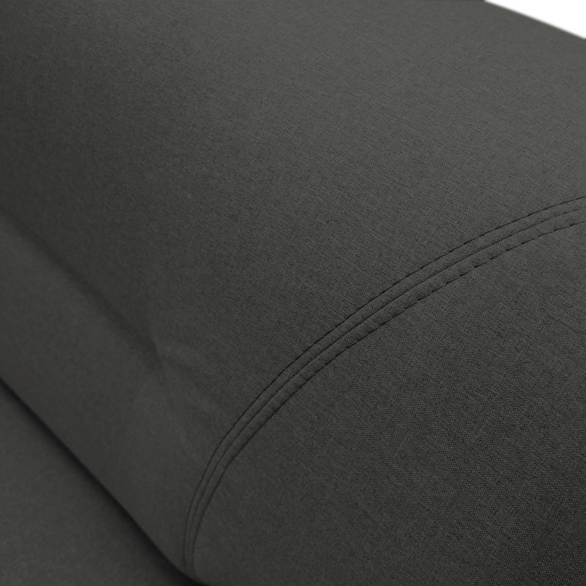 Veratti New Grau Inkl. Schlaffunktion Ottomane Rechts - Silberfarben/Grau, Design, Textil (281/167cm) - MID.YOU