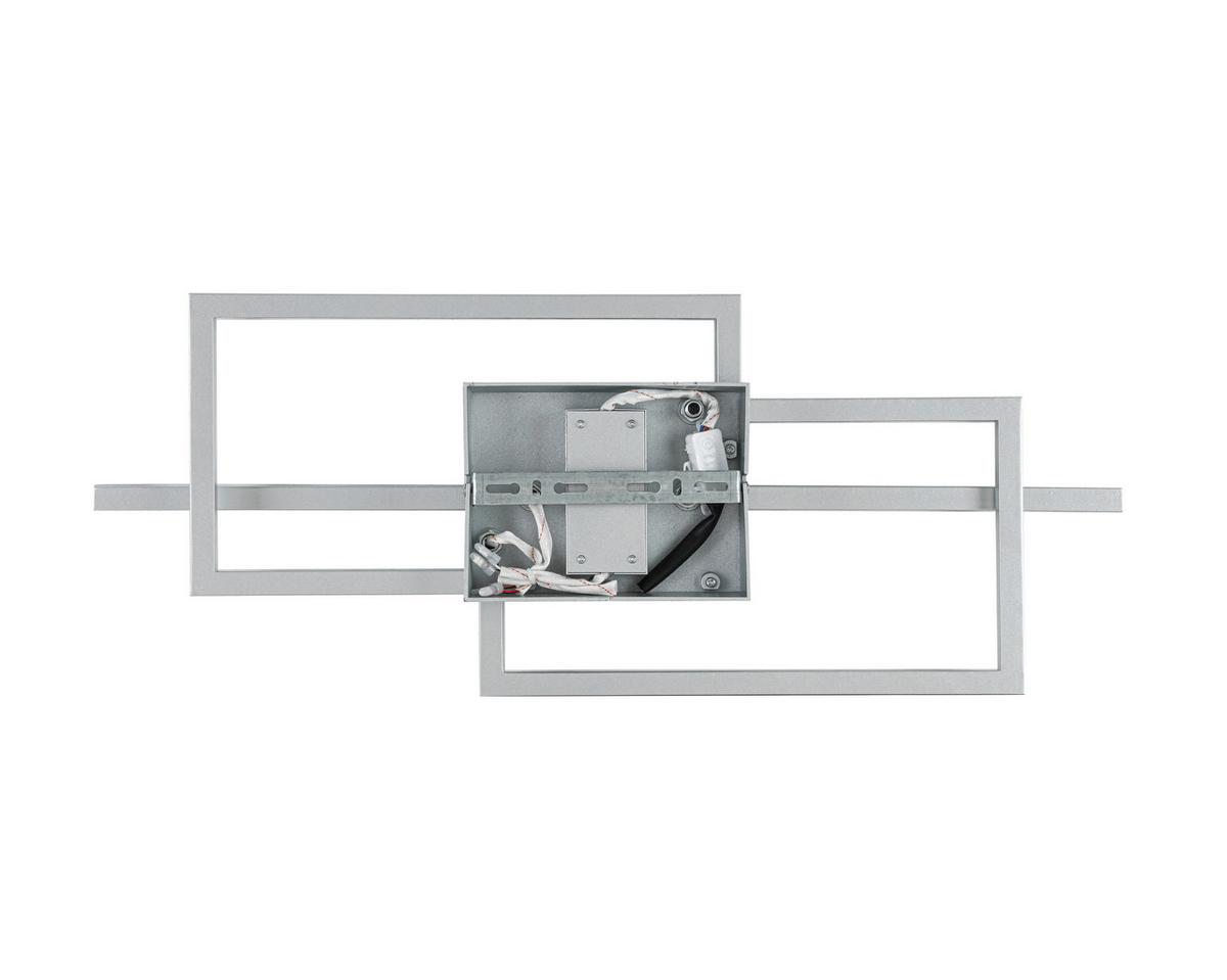 Stropní LED svítidlo BIOLI - barvy stříbra/barvy chromu, Moderní, kov/plast (63/24,5/7,7cm) - Mömax