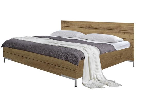 Postel London - barvy dubu, Moderní, kompozitní dřevo (149/210/91cm) Postel London - barvy dubu, Moderní, kompozitní dřevo (149/210/91cm)
