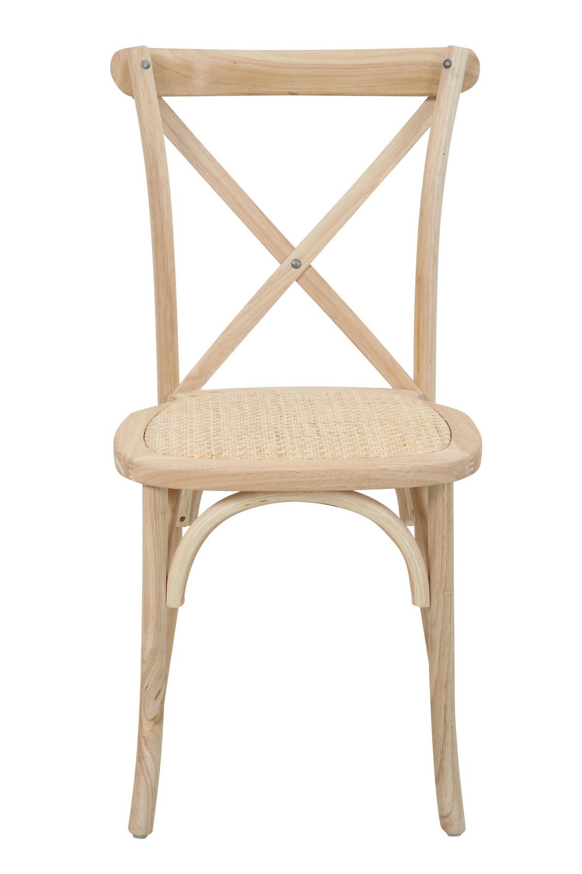 ARMLEHNSTUHL-SET Naturfarben 2-teilig - Naturfarben, MODERN, Holz (48/89/52cm) - MID.YOU