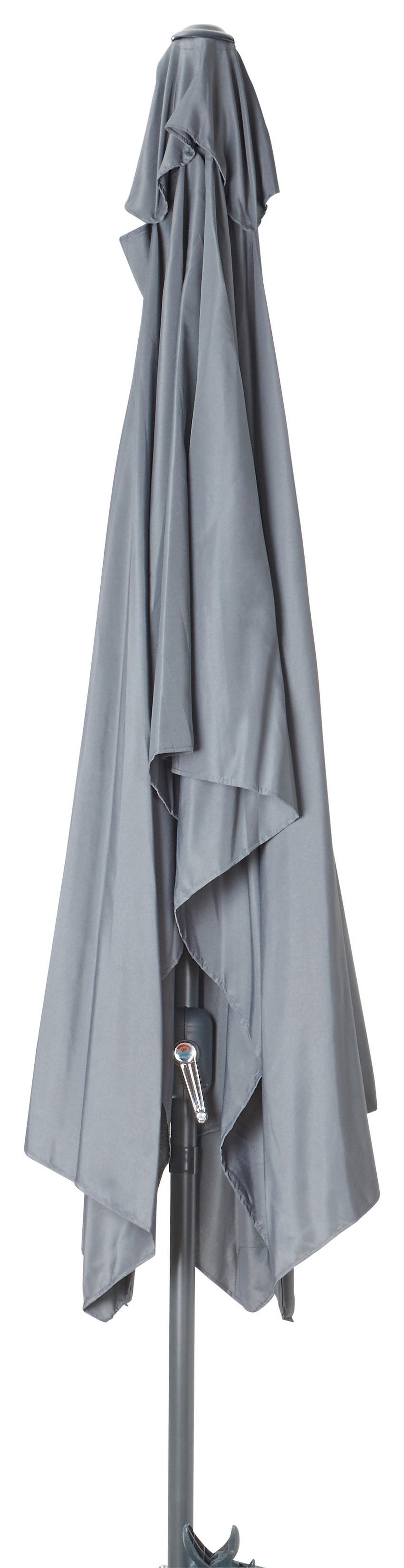 SLNEČNÍK PICOLO - antracitová/hliníková, kov/textil (300/245/200cm) - Modern Living