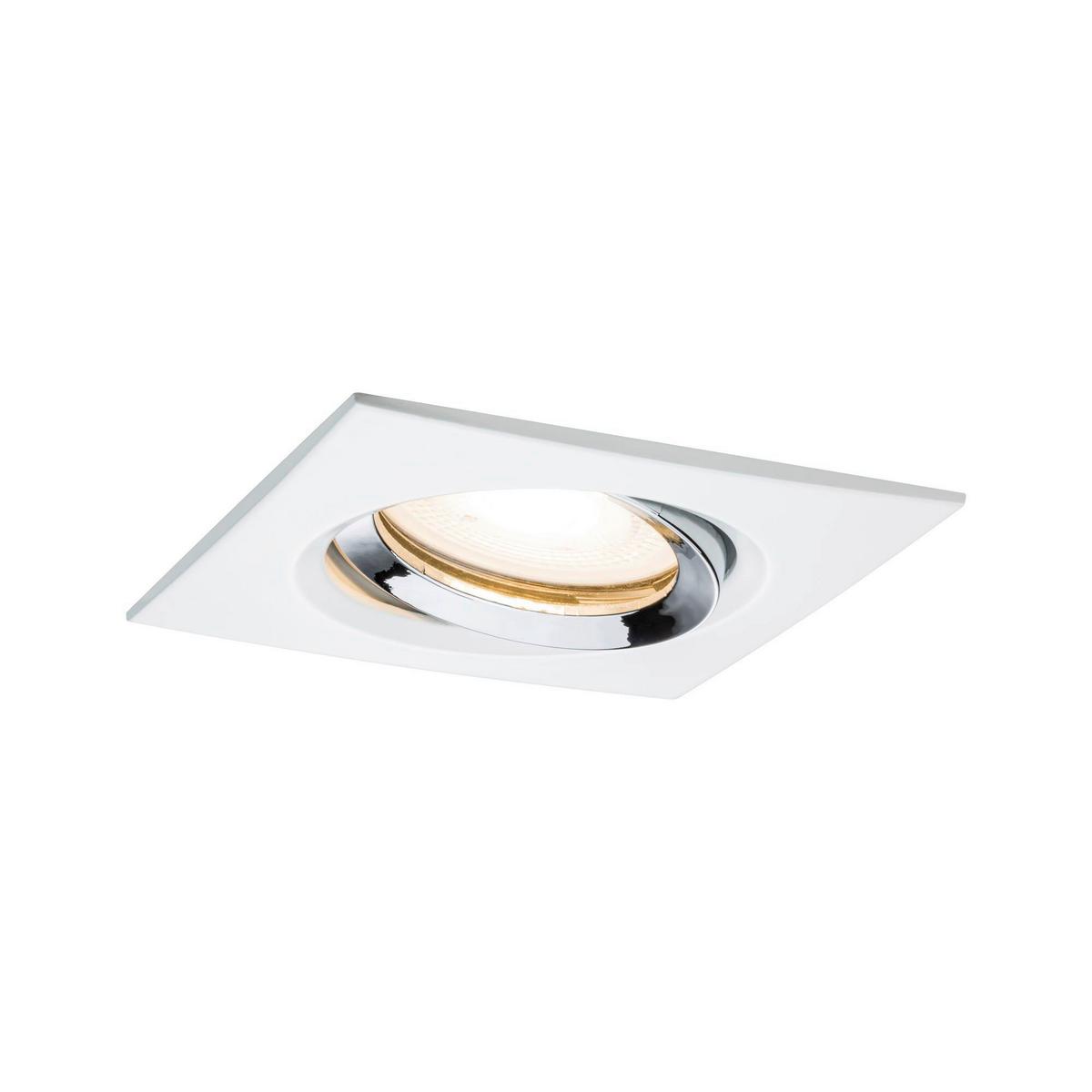 LED-Deckenleuchte L: 9,3 cm 1-Flammig, Rechteckig - Basics (9,3cm) - Paulmann