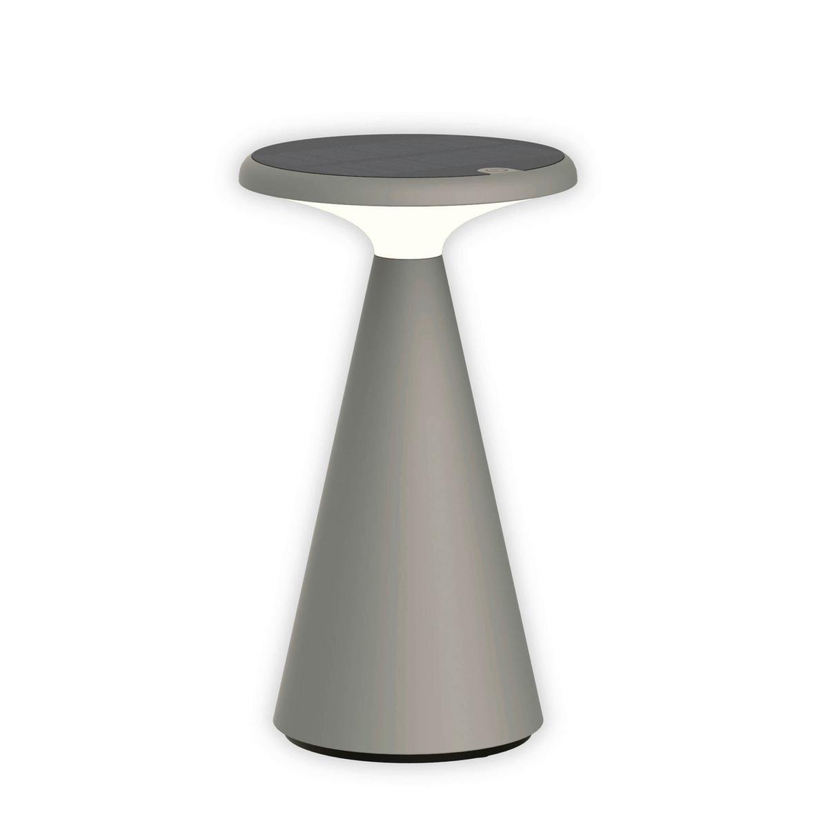 Solarleuchte 3199111 Tischleuchte - Beige, KONVENTIONELL, Kunststoff (9,4/11,5/20,3cm) - Näve