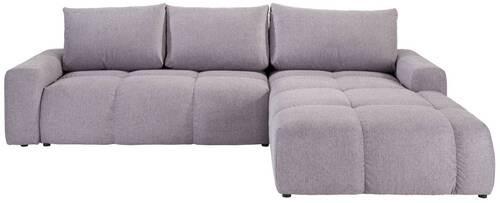 Ecksofa Mit Schlaffunktion + Bettkasten Atlantic Grau - Schwarz/Grau, Design, Textil (305/214cm) - Luca Bessoni