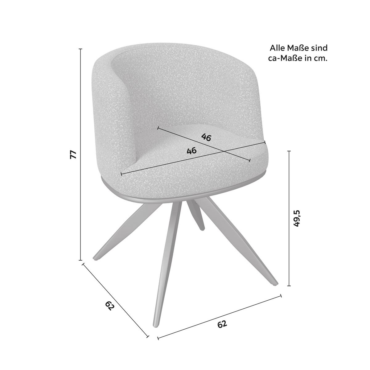 ŽIDLE S PODRUČKAMI NELA - černá/hnědá, Moderní, kov/dřevo (62/77/62cm) - Bessagi Home