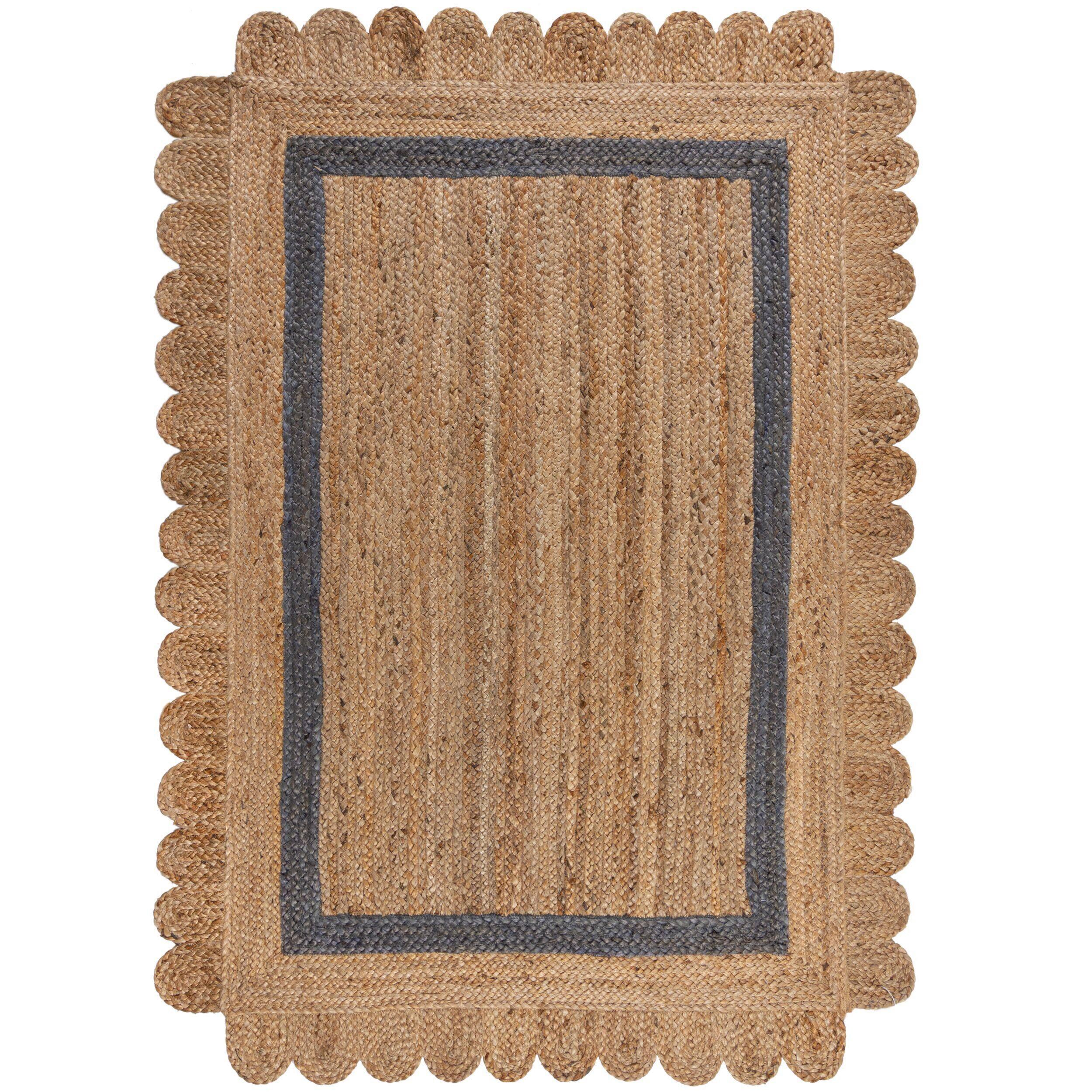 Flachwebteppich Natur B: 170cm