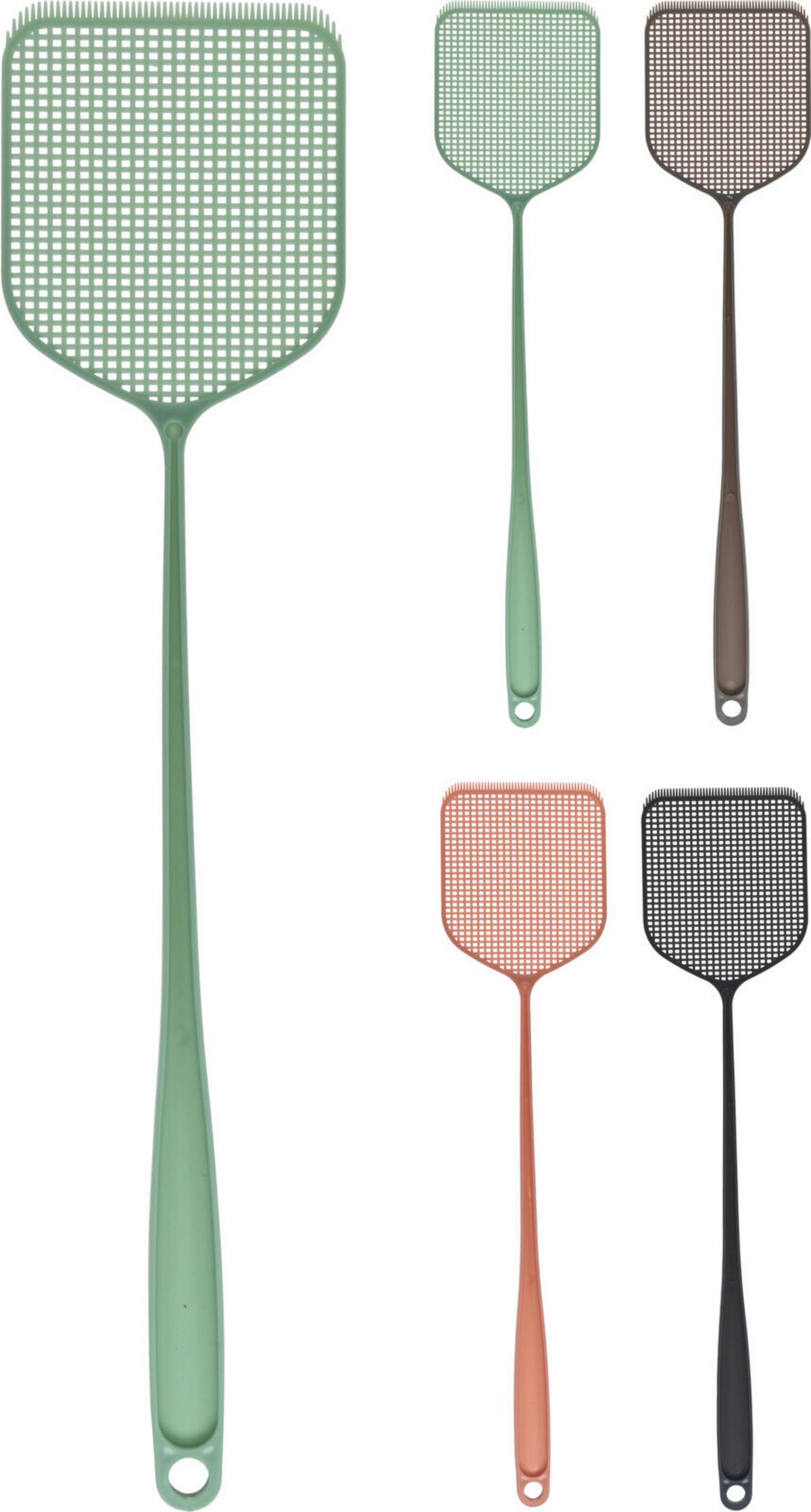 Plácačka na mouchy KURT - vícebarevná, Konvenční, plast (11,5/50,5cm) - Mömax