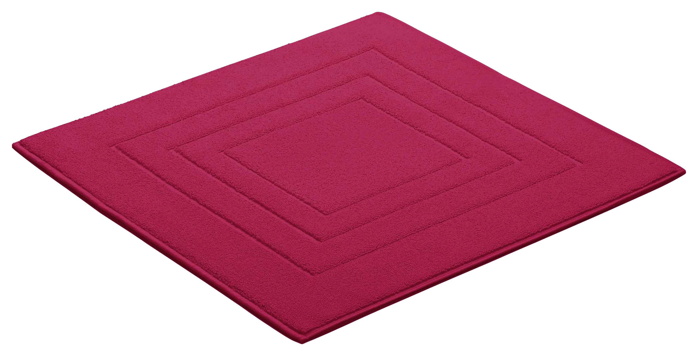 Fürdőszobaszőnyeg Vossen Feeling 8111/1200 - pink, Basics, textil (60/60cm) - Vossen