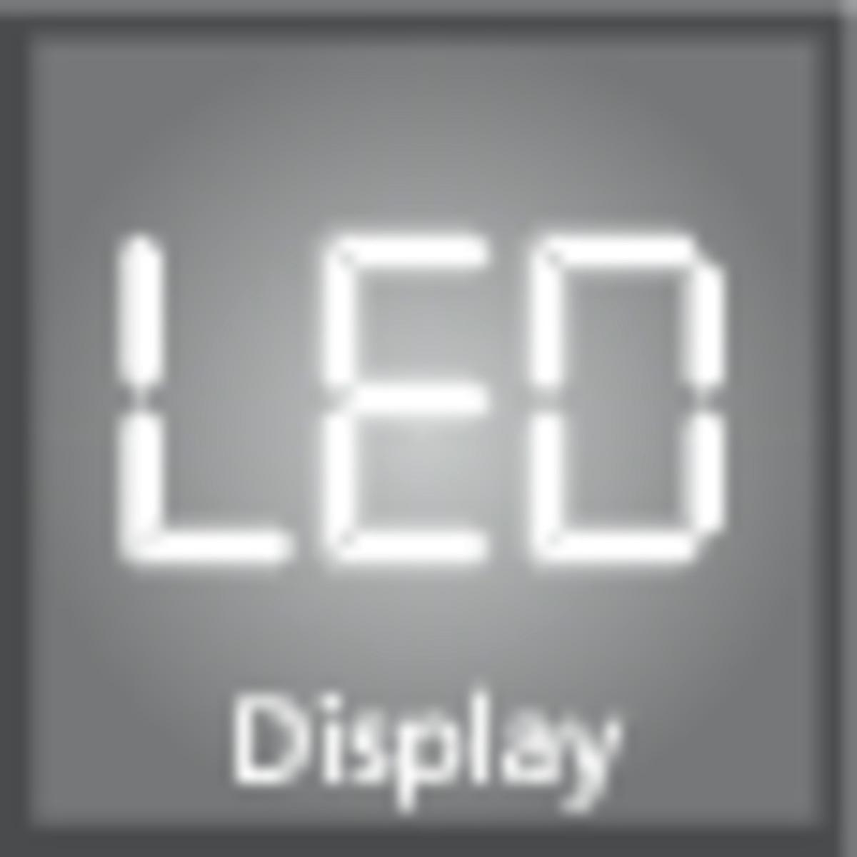 Körperanalysewaage Analysewaage Led 24462100 - Schwarz/Grau, MODERN, Glas/Kunststoff (30/2,1/26cm) - Wenko