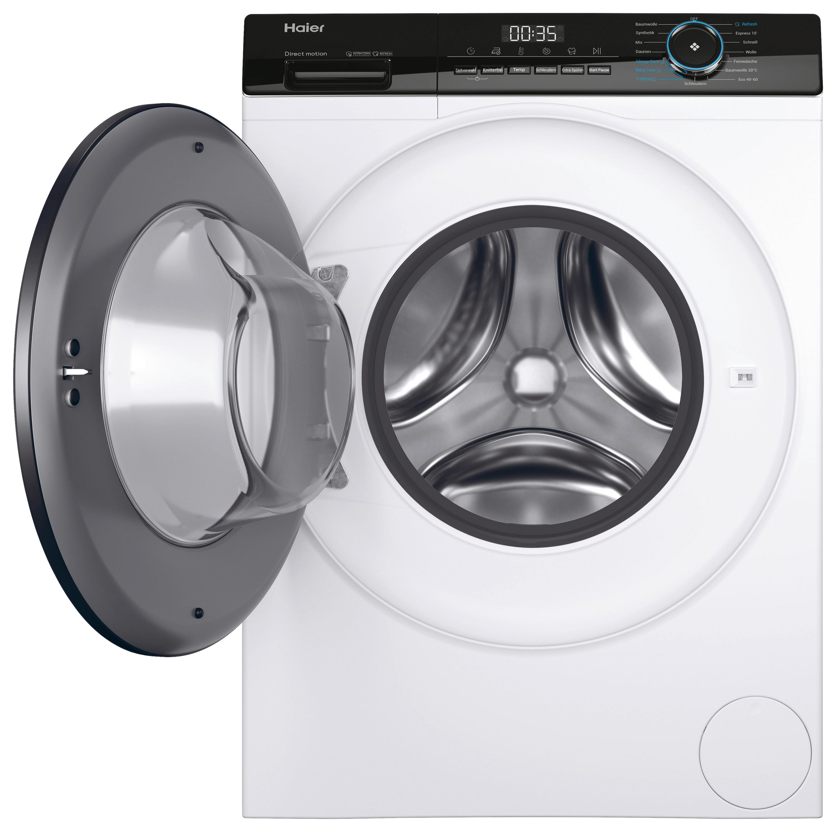 Waschmaschine Hw80-B14939 8 Kg 1400 U/Min - Weiß, Basics (59,5/85/55cm) - Haier