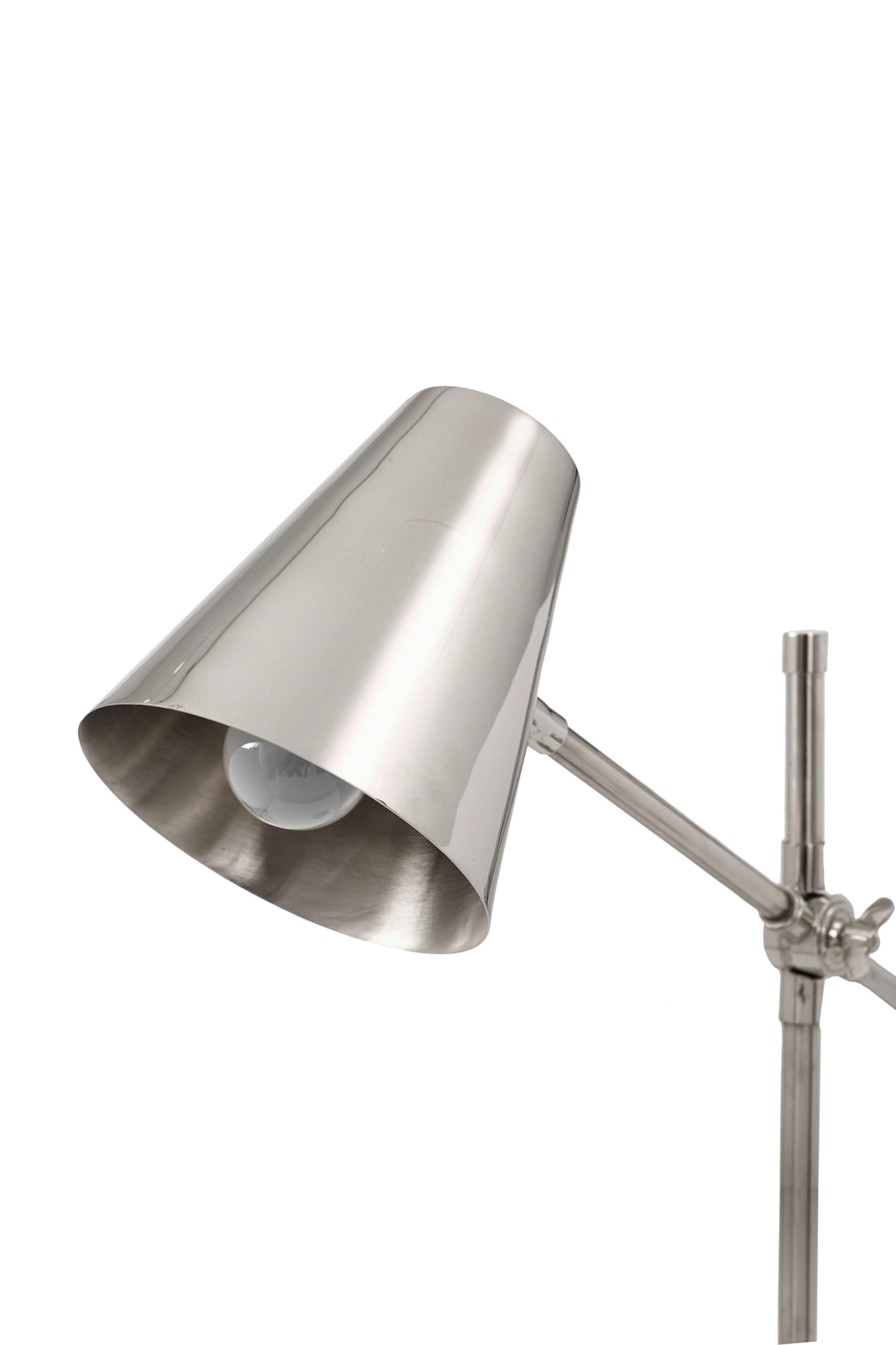 Tischleuchte Allen 500 Silberfarben B: 68 cm - Basics (68/18/74cm) - Kayoom
