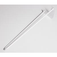 Tischgestell Stahl Weiß Bxh: 70x71 Cm, Hairpin - Weiß, Basics, Metall (70/71cm)