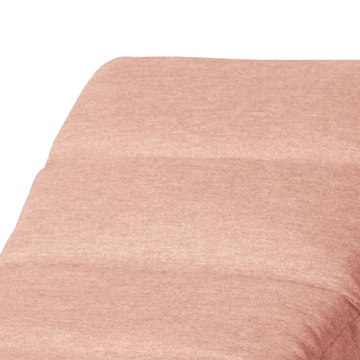 Relaxliege Swing Silver Lachsfarben B: 65 cm - Silberfarben/Lachsfarben, Design, Textil (65/65/171cm) - Livetastic