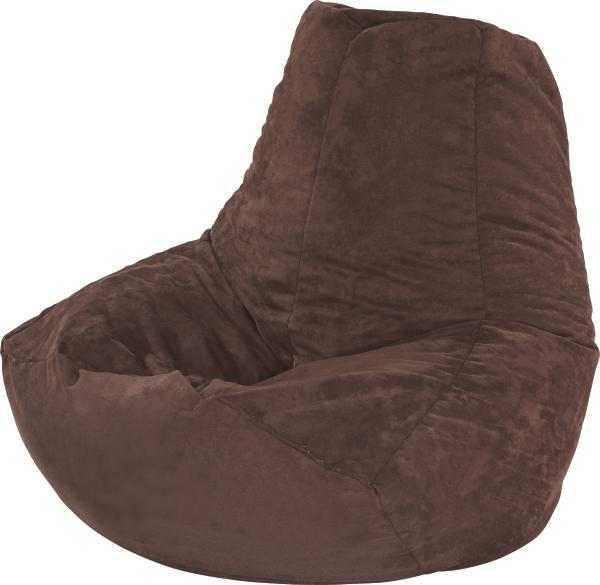 Ülőzsák Verona - barna, textil (90/105/90cm)