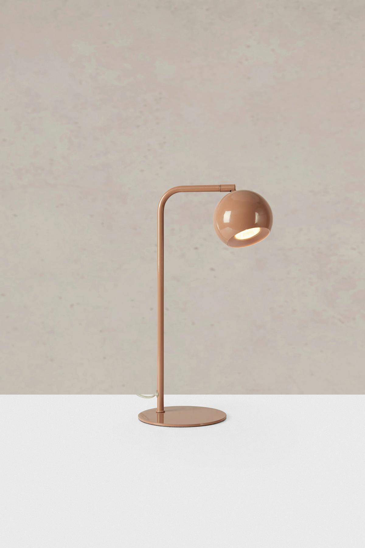 TISCHLEUCHTE POP TABLE 1L BROWN - Braun, Design, Metall (25/15/39,5cm) - Markslöjd