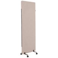 Trennwand Flexmiut - Taupe, Basics, Kunststoff/Textil (60/177/3cm) - MID.YOU