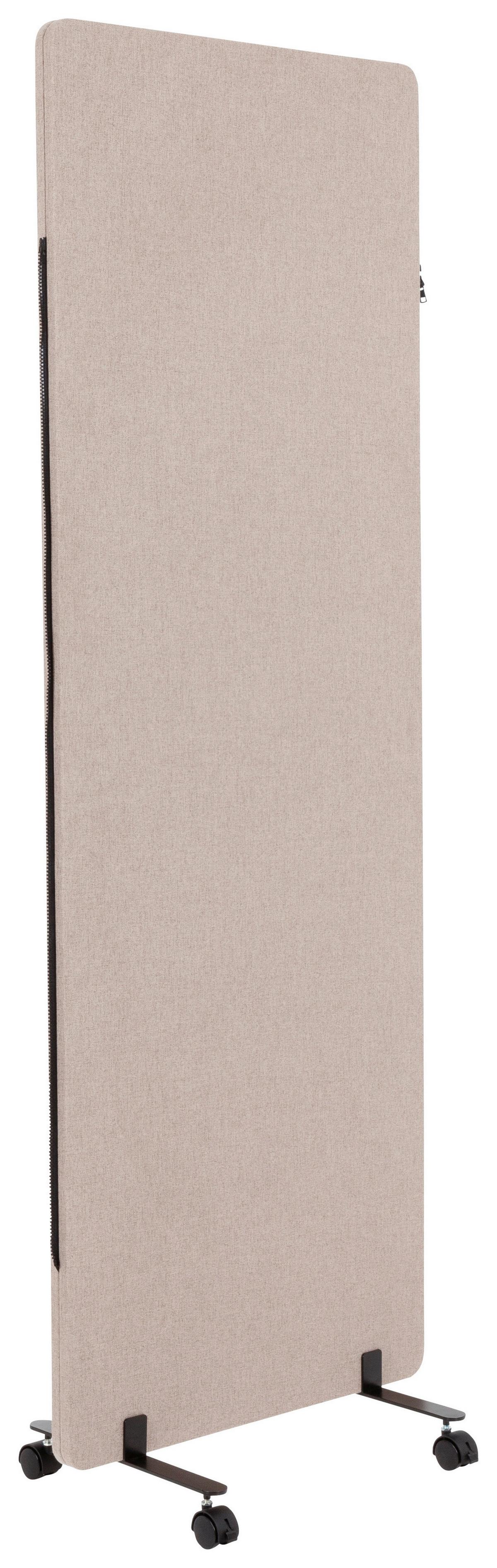 Trennwand Flexmiut - Taupe, Basics, Kunststoff/Textil (60/177/3cm) - MID.YOU