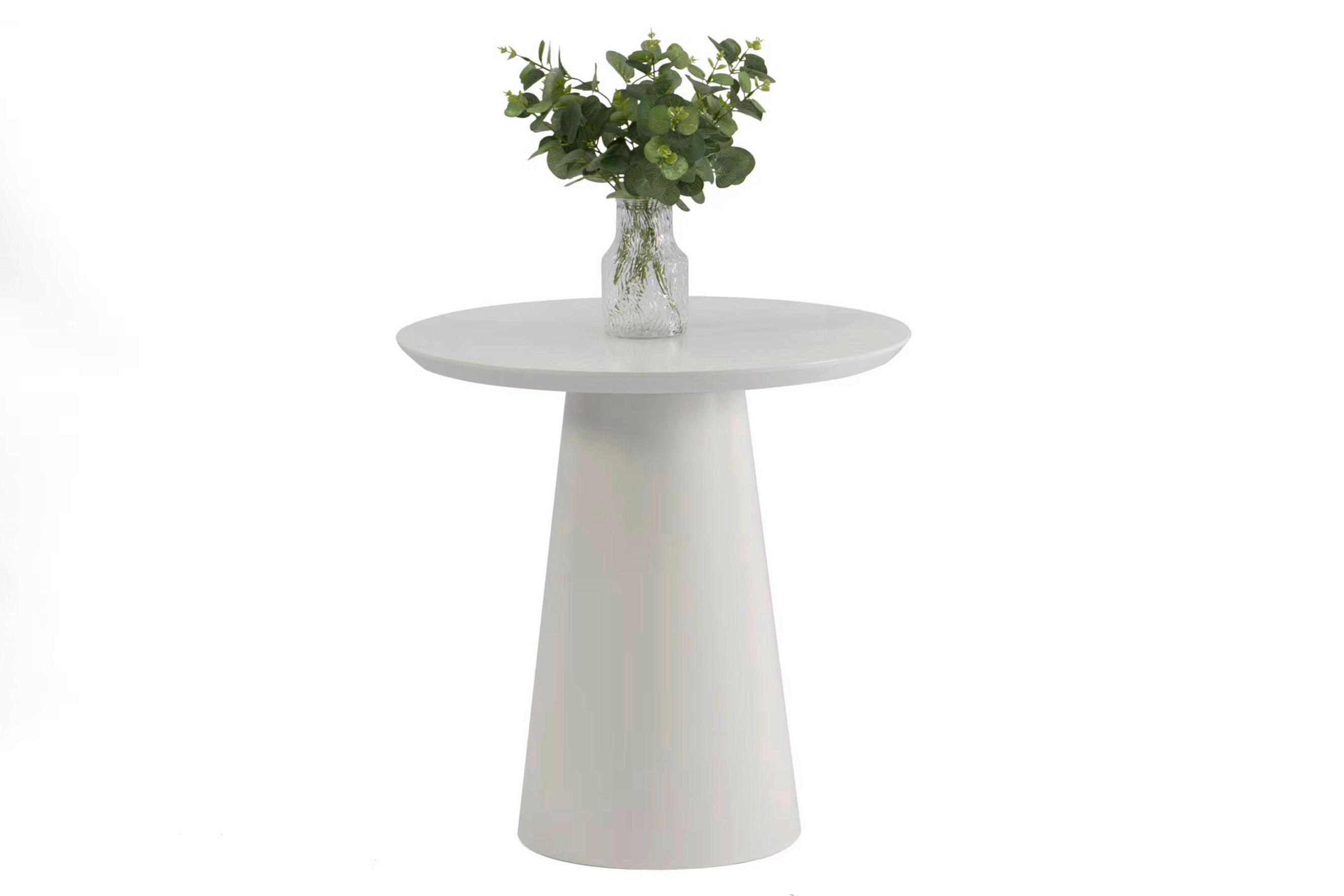 Konferenčný stolík CIRCUS biela matná 55 - biela, Modern, kompozitné drevo (55/55cm) - Mömax
