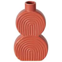 Váza BRENDA I - oranžová, Moderní, keramika (11,5/4/20cm) - Mömax