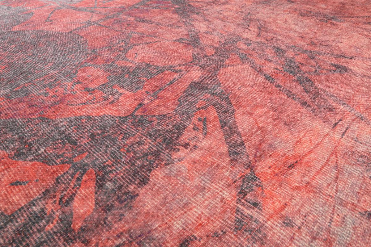 Webteppich Pepe Rot/rotbraun 80x150 Cm - Rotbraun/Rot, Trend, Textil (80/150cm) - WECON HOME