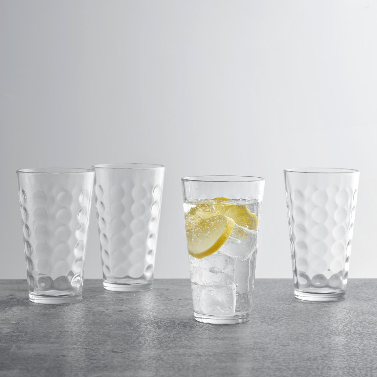 SADA POHÁROV DOTS -TOP- - číra, Konventionell, sklo (6/14,7/8,7cm) - Mömax