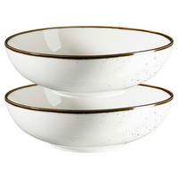 Schüssel Pintar Blau/beige, 2-Teilig - Blau/Beige, Trend, Keramik (22/6,5cm) - Mäser