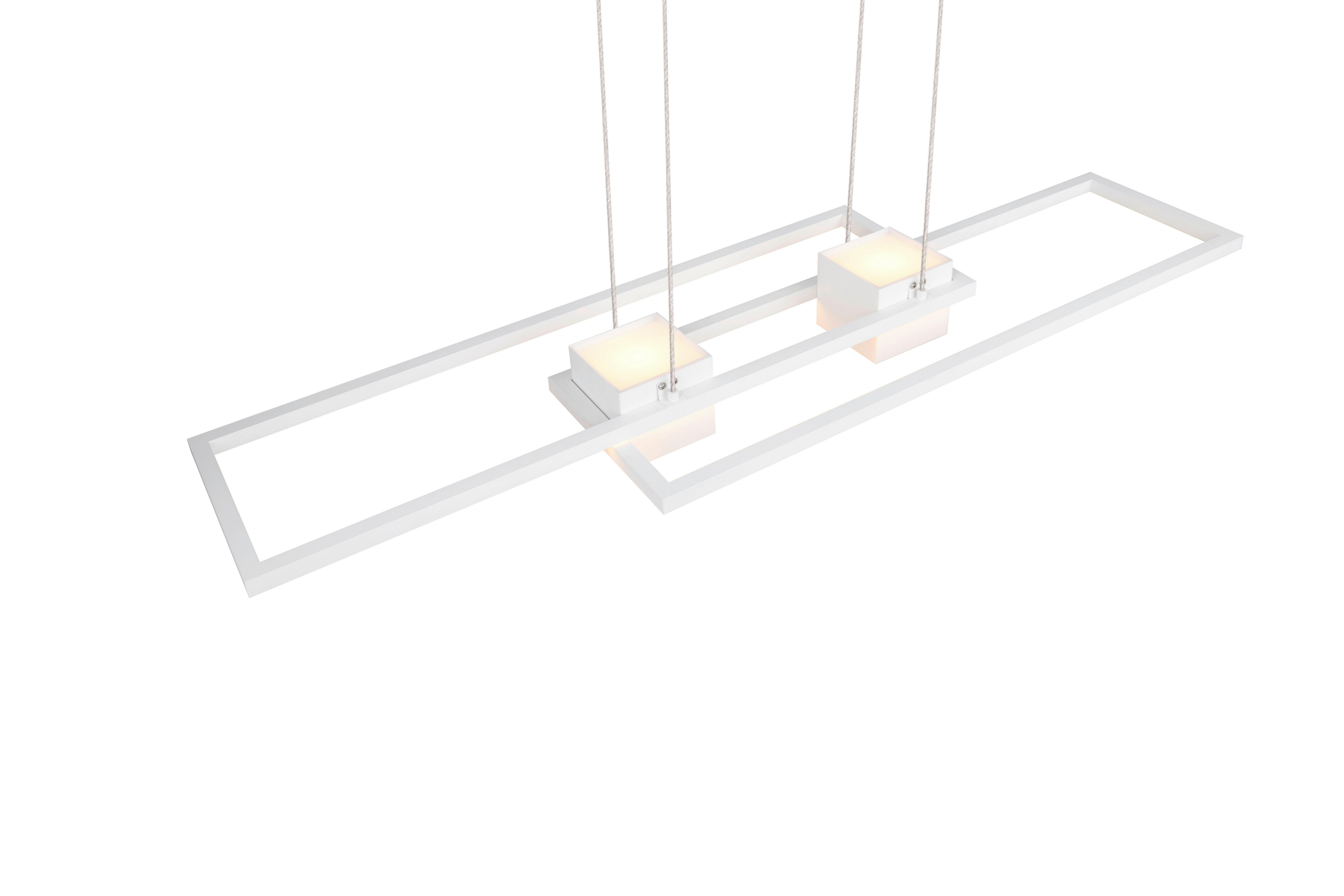 Led-pendelleuchte 347710431 Albany - Weiß, Design, Metall (100/28/150cm) - Trio Leuchten
