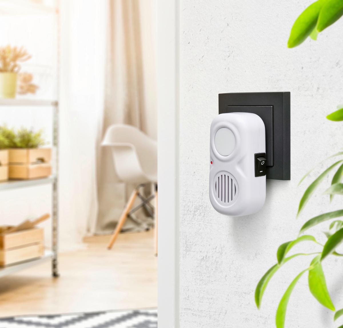 Tiervertreiber Electro Comfort Mäuseabwehr - Weiß, Basics, Kunststoff (9,5/5,5/7cm)