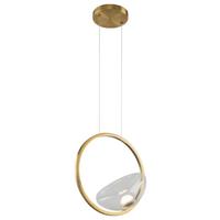 Pendelleuchte Lunare - Messingfarben, Basics, Glas/Metall (21,1/234,5/32cm) - MAYTONI