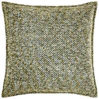 Díszpárna Alena Kb. 45/45cm - zöld, Modern, textil (45/45cm) - Luca Bessoni