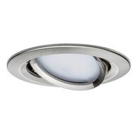 Led-deckenleuchte Ø 8,4 Cm 1-Flammig, Rund - Alufarben, Basics, Metall (8,4cm) - Paulmann