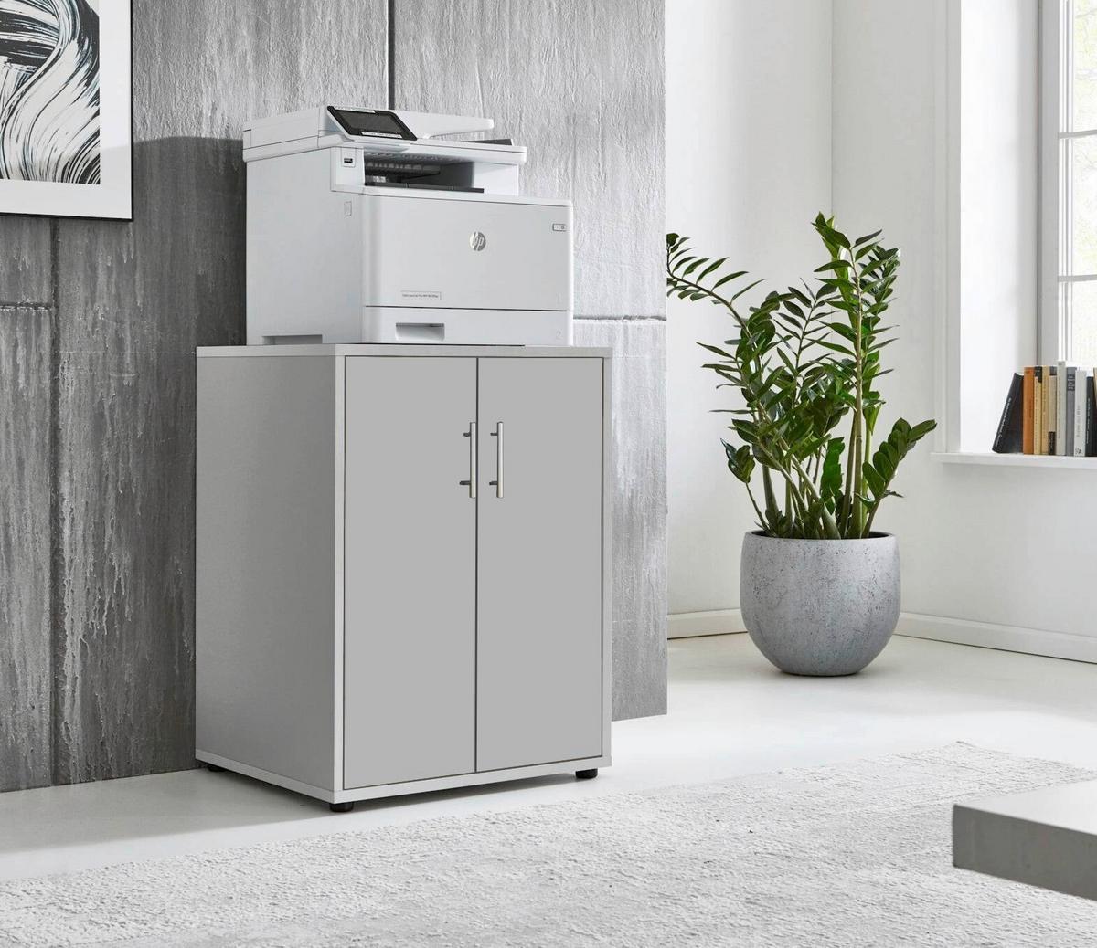 AKTENSCHRANK OFFICE EDITION - Hellgrau, LIFESTYLE, Holzwerkstoff (54/74/50cm) - MID.YOU