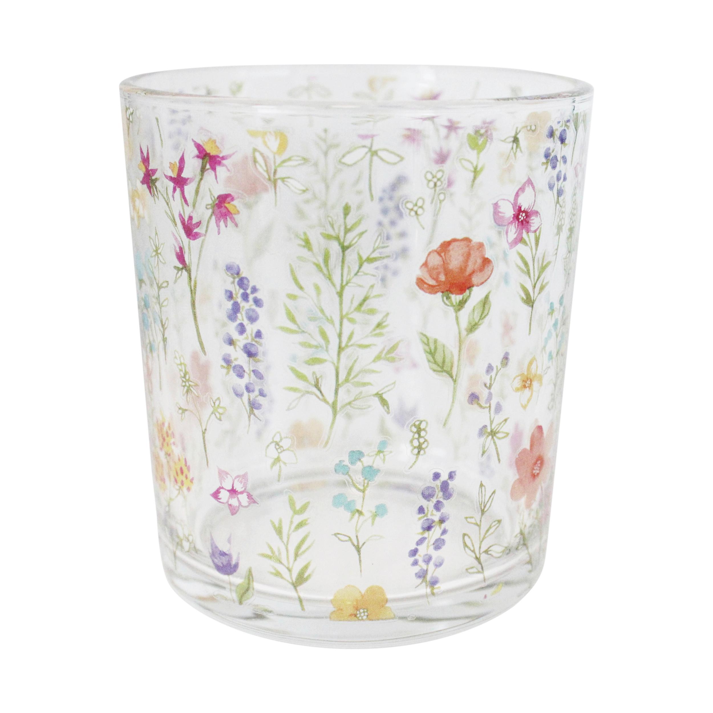 Teelichtglas Linessa - Multicolor, KONVENTIONELL, Glas (8,7/9,8cm) - Luca Bessoni