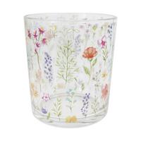 Teelichtglas Linessa - Multicolor, KONVENTIONELL, Glas (8,7/9,8cm) - Luca Bessoni