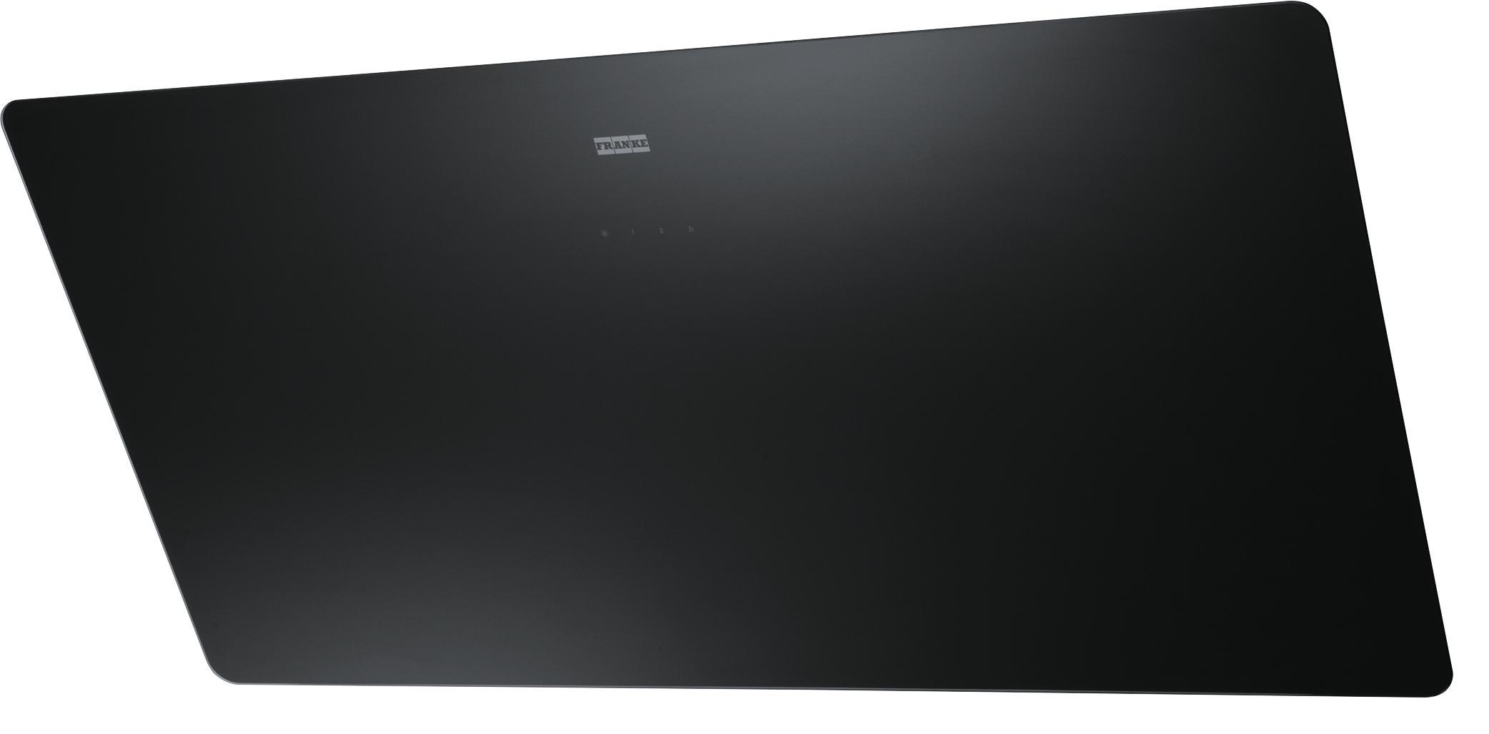 Dunstabzugshaube Fsma 905 Bk - Schwarz, Glas/Metall (90cm)