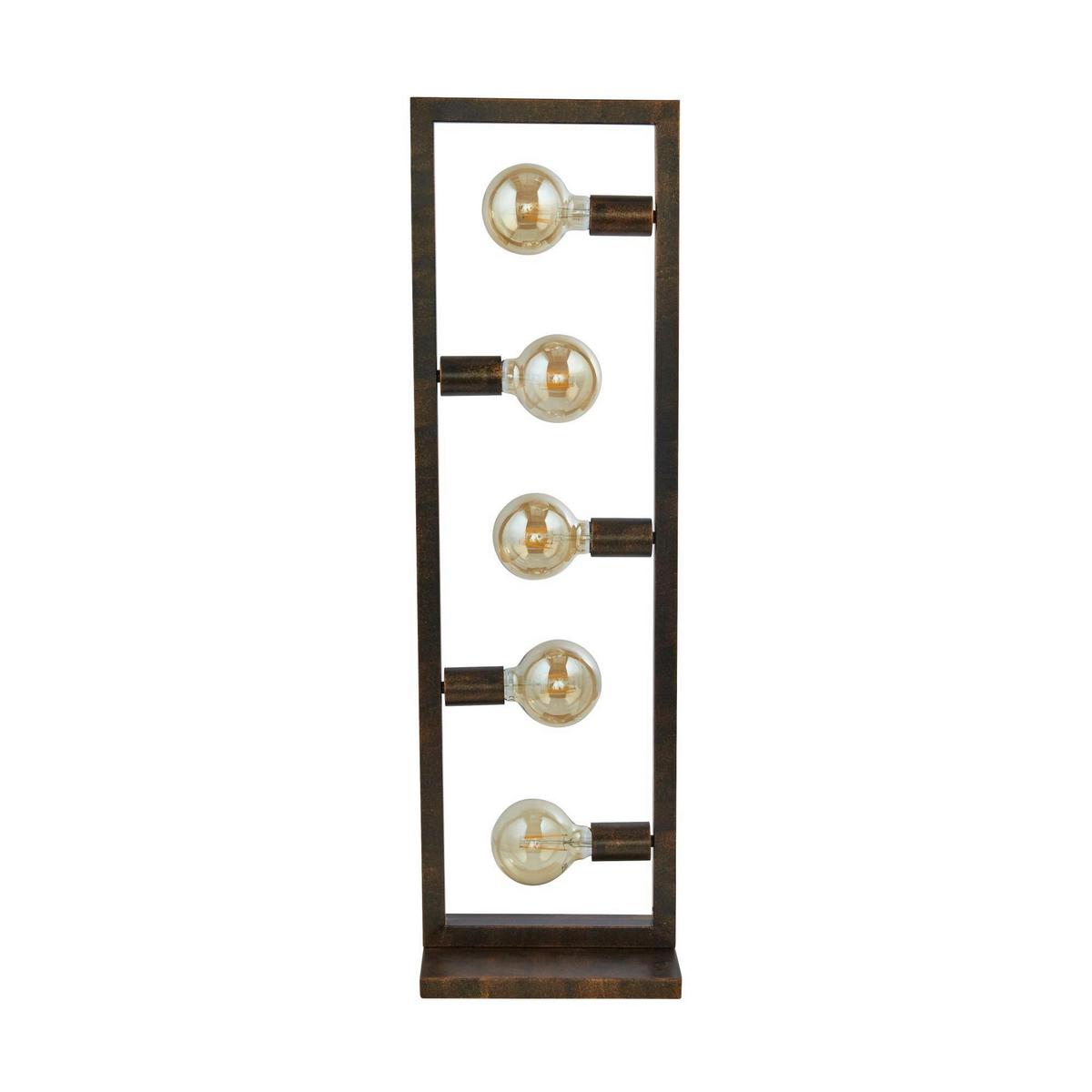 Stehleuchte Eu24101-5ru - Braun, LIFESTYLE, Metall (30/15/160cm)