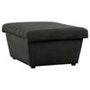 Hocker Looks Viii - Dunkelgrün/Schwarz, Design, Textil (90/43/105cm) - LOOKS by W.Joop