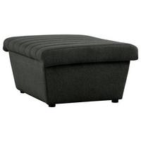 Hocker Looks Viii - Dunkelgrün/Schwarz, Design, Textil (90/43/105cm) - LOOKS by W.Joop