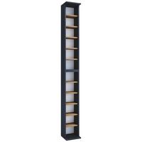 CD-Regal Bigol Anthrazit/Eiche Dekor B:21cm - Honigeiche/Anthrazit, MODERN, Holzwerkstoff (21/180/20cm) - MID.YOU
