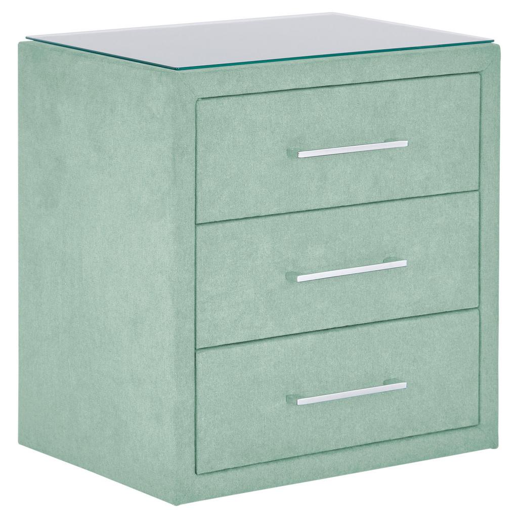 Nachtkästchen Jadegrün H: 60 cm Kleopatra