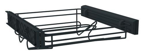 Cipőtároló Unit - Antracit, modern, Fém (37/14/46,2cm) - Ombra