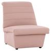 Sessel Looks Viii - Schwarz/Rosa, Design, Textil (72/92/103cm) - LOOKS by W.Joop