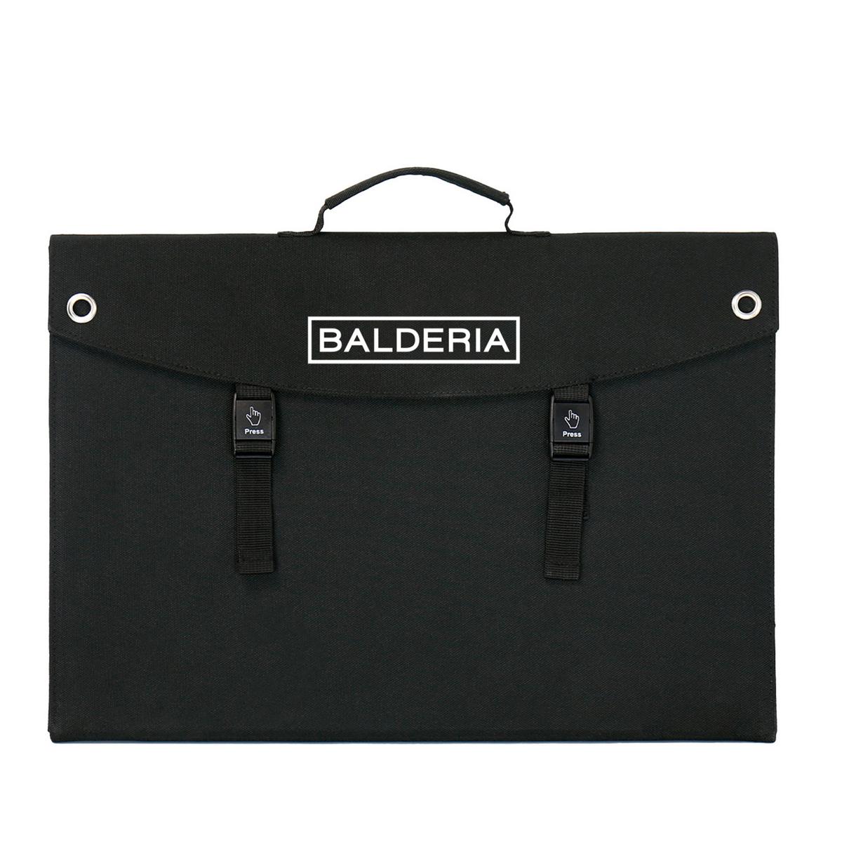 Solarpanel Balderia Solarboard - Schwarz, Trend, Kunststoff/Textil (161,5/52/2,5cm)