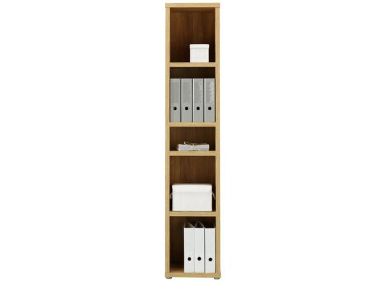 Regál Riga - barvy dubu, Moderní, kompozitní dřevo (40/199,8cm) - Premium Living Regál Riga - barvy dubu, Moderní, kompozitní dřevo (40/199,8cm) - Premium Living