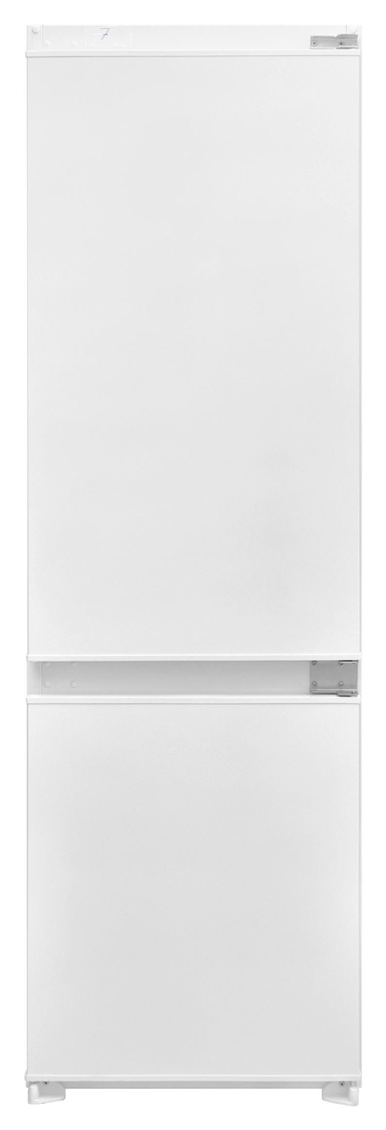 Kühl-Gefrier-Kombination Respekta Halden Weiß B: 54 cm - Weiß, Basics, Glas/Metall (54/177/54,5cm) - Respekta