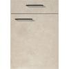 Front: Beton Sand Front Riga - Sandfarben, MODERN, Holzwerkstoff - Vertico