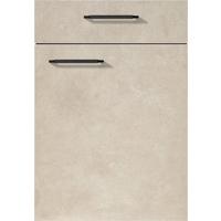 Front: Beton Sand Front Riga - Sandfarben, MODERN, Holzwerkstoff - Vertico