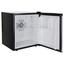 Minikühlschrank Cuisinier Deluxe - Schwarz/Alufarben, MODERN, Metall (41/43/51cm) Minikühlschrank Cuisinier Deluxe - Schwarz/Alufarben, MODERN, Metall (41/43/51cm)