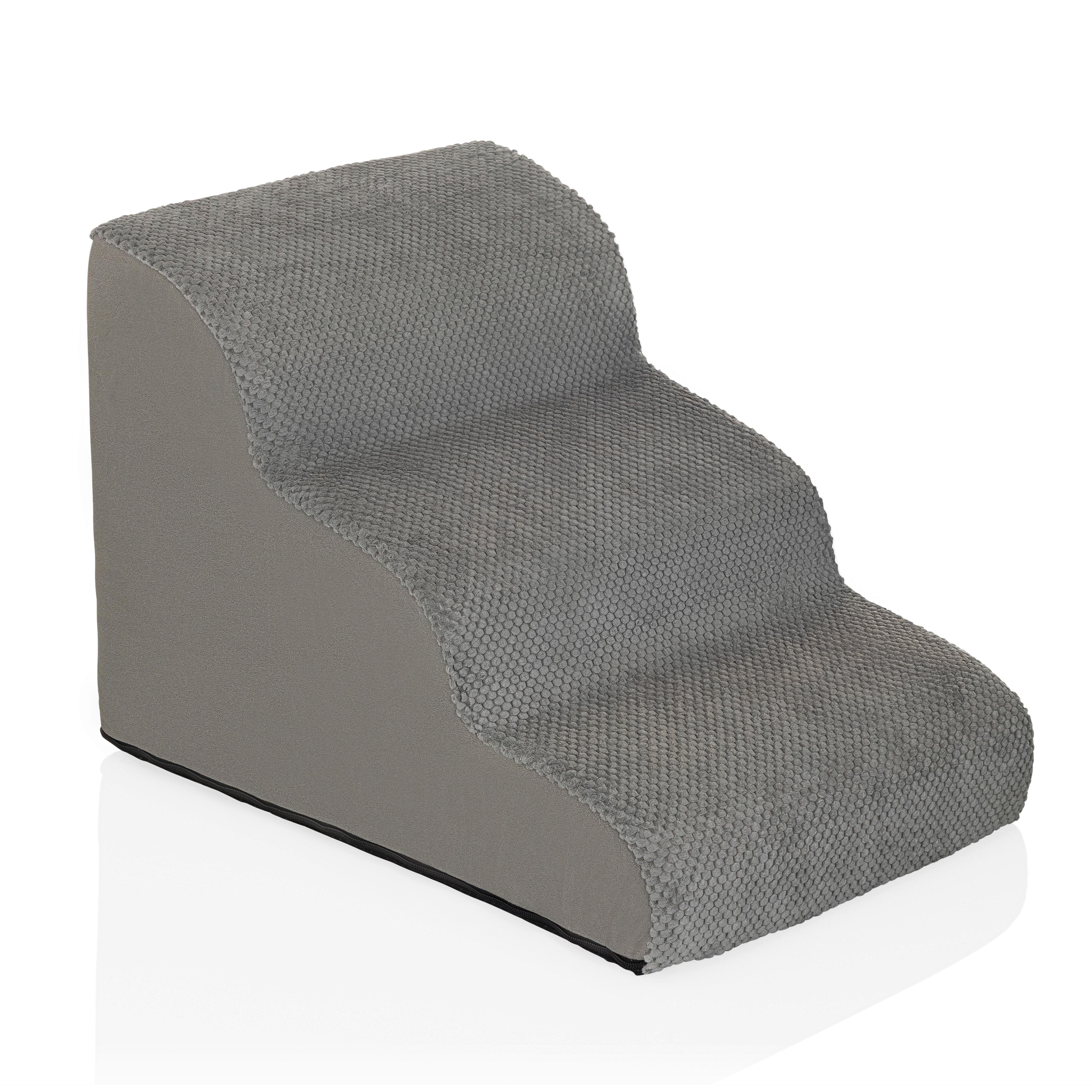 TIERHAUS Pawy Step Grau B: 40cm - Grau, MODERN, Textil (40/40/58cm) - MID.YOU